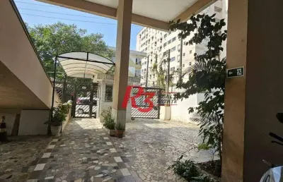 Apartamento com 1 dormitório à venda, 72 m² por r$ 360.000,00 - vila mathias - santos/sp