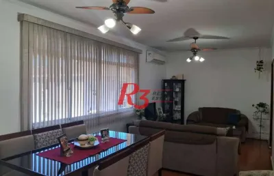 Apartamento com 2 dormitórios à venda, 103 m² por r$ 480.000,00 - aparecida - santos/sp