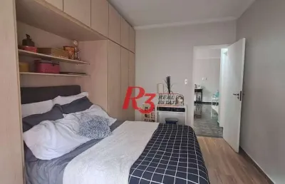 Apartamento com 2 quartos à venda na Rua Coelho Neto, 18, Marapé, Santos