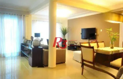 Sobrado à venda, 305 m² por r$ 1.800.000,00 - embaré - santos/sp