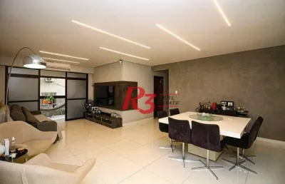 Apartamento à venda, 150 m² por r$ 1.385.000,00 - ponta da praia - santos/sp