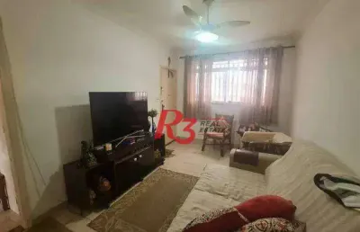 Apartamento à venda, 68 m² por r$ 345.000,00 - marapé - santos/sp