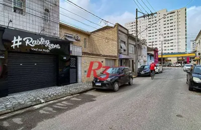 Sobrado à venda, 183 m² por r$ 1.100.000,00 - vila belmiro - santos/sp