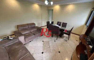 Apartamento à venda, 122 m² por r$ 650.000,00 - campo grande - santos/sp