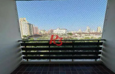 Apartamento à venda, 149 m² por r$ 1.000.000,00 - boqueirão - santos/sp