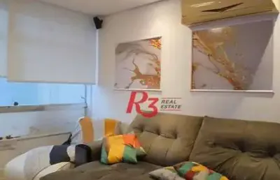 Apartamento à venda, 123 m² por r$ 780.000,00 - ponta da praia - santos/sp