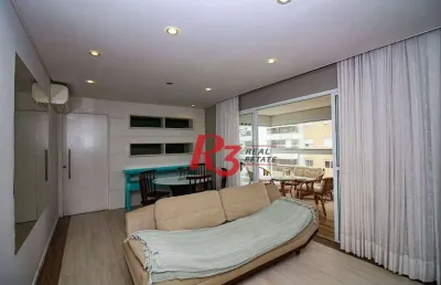 Apartamento com 3 quartos à venda, 111 m² por r$ 1.060.000 - ponta da praia - santos/sp