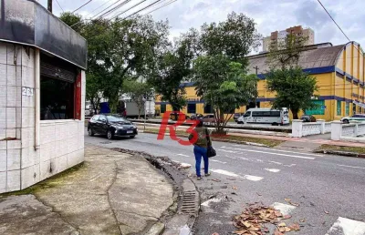 Terreno à venda na Rua Conselheiro João Alfredo, 261, Macuco, Santos