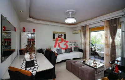 Apartamento à venda, 73 m² por r$ 480.000,00 - itararé - são vicente/sp