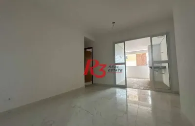R3 aluga excelente apartamento com dois dormítórios em condomínio clube no bairro do boqueirão, em santos.