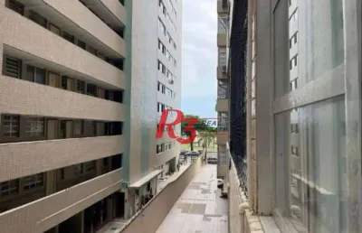 Kitnet à venda, 24 m² por r$ 260.000,00 - pompéia - santos/sp