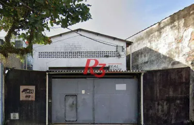 Galpão, 1000 m² - venda por r$ 3.819.000,00 ou aluguel por r$ 23.000,01/mês - macuco - santos/sp