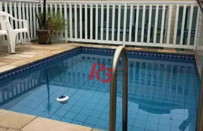 Casa com 4 dormitórios, 320 m² - venda por r$ 1.950.000,00 ou aluguel por r$ 15.000,00/mês - embaré - santos/sp