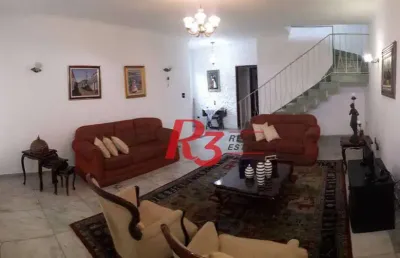 Casa com 4 dormitórios à venda, 307 m² por r$ 630.000,00 - centro - são vicente/sp