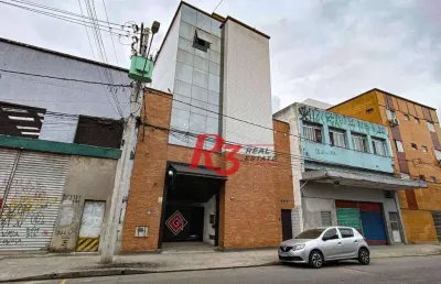 Prédio, 666 m² - venda por r$ 3.000.000,00 ou aluguel por r$ 35.000,00/mês - vila nova - santos/sp