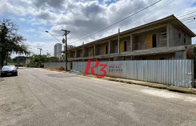 Sobrado com 3 dormitórios à venda, 86 m² por r$ 683.000,00 - parque da montanha - santos/sp
