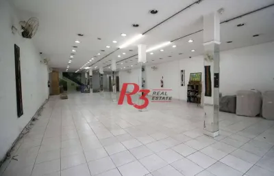 Loja para alugar, 720 m² por r$ 16.000,00/mês - centro - santos/sp