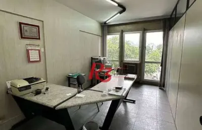 Sala, 110 m² - venda por r$ 250.000,00 ou aluguel por r$ 2.500,00/mês - centro - santos/sp