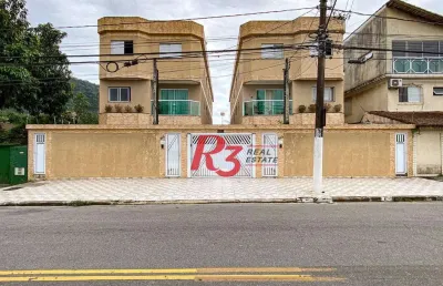 Casa à venda, 87 m² por r$ 375.000,00 - vila são jorge - santos/sp