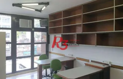 Conjunto, 42 m² - venda por r$ 320.000,00 ou aluguel por r$ 2.500,00/mês - vila belmiro - santos/sp