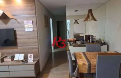 Apartamento à venda, 57 m² por r$ 330.000,00 - morro nova cintra - santos/sp