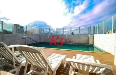 Apartamento com 2 quartos à venda na Rua Marcelo Ribeiro de Mendonça, 85, Ponta da Praia, Santos