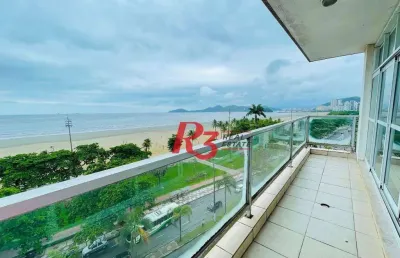 Apartamento com 3 dormitórios à venda, 137 m² por r$ 1.225.000,00 - gonzaga - santos/sp
