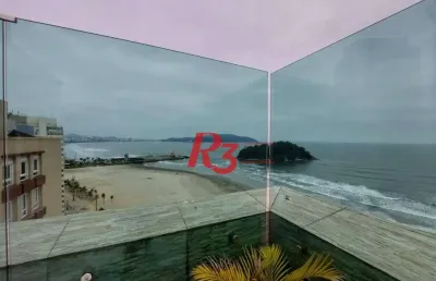 Apartamento com 2 dormitórios à venda, 160 m² por r$ 900.000,00 - josé menino - santos/sp