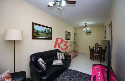 Apartamento com 2 quartos à venda, 64 m² por r$ 550.000 - vila belmiro - santos/sp