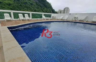 Apartamento com 2 dormitórios, 68 m² - venda por r$ 584.000,00 ou aluguel por r$ 4.200,00/mês - marapé - santos/sp