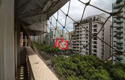 Apartamento com 4 dormitórios à venda, 301 m² por r$ 1.490.000,00 - boqueirão - santos/sp