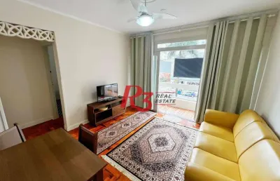 Apartamento com 3 dormitórios à venda, 90 m² por r$ 620.000,00 - gonzaga - santos/sp