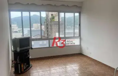 Apartamento á venda vista mar 2 dormitórios 1 vg  praia itararé.