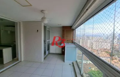 Apartamento à venda, 77 m² por r$ 1.260.000,00 - ponta da praia - santos/sp