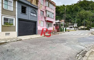 Casa para alugar, 110 m² por r$ 8.000,02/mês - josé menino - santos/sp