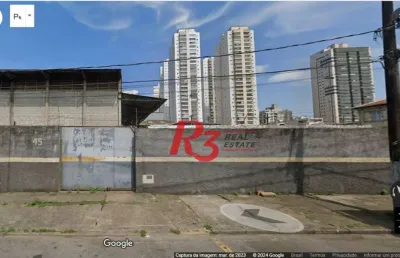 Terreno à venda, 1395 m² por r$ 13.950.000,00 - ponta da praia - santos/sp