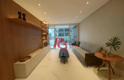 Apartamento com 3 dormitórios à venda, 160 m² por r$ 1.890.000,00 - pompéia - santos/sp