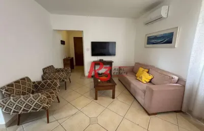 Apartamento com 2 dormitórios à venda, 89 m² por r$ 880.000,00 - embaré - santos/sp