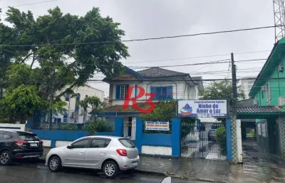Terreno, 755 m² - venda por r$ 2.128.000,00 ou aluguel por r$ 16.200,00/mês - macuco - santos/sp