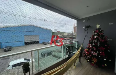 Casa com 3 dormitórios à venda, 117 m² por r$ 950.000,00 - estuário - santos/sp
