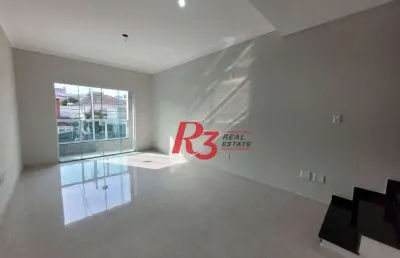 Casa à venda, 134 m² por r$ 867.000,00 - aparecida - santos/sp