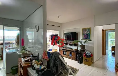 Apartamento com 2 dormitórios à venda, 72 m² por r$ 590.000,00 - macuco - santos/sp
