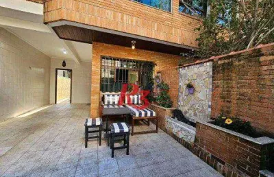Casa à venda, 158 m² por r$ 1.350.000,00 - aparecida - santos/sp