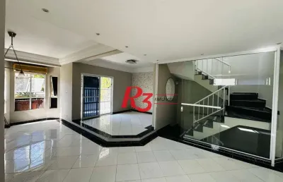 Casa à venda, 400 m² por r$ 1.800.000,00 - boqueirão - santos/sp