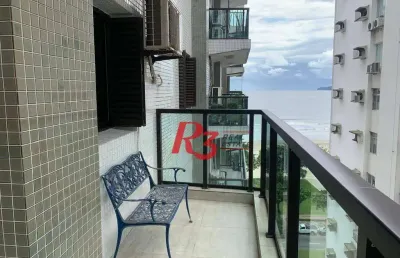 Apartamento, 160 m² - venda por r$ 1.915.000,00 ou aluguel por r$ 9.918,50/mês - boqueirão - santos/sp