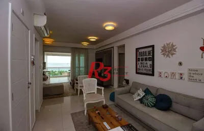 Apartamento para alugar, 158 m² por r$ 16.500,02/mês - aparecida - santos/sp