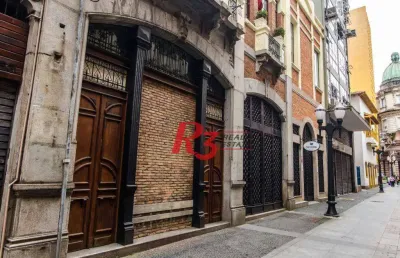 Sala para alugar, 300 m² por r$ 15.344,89/mês - centro - santos/sp