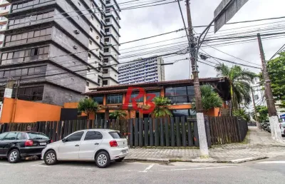 Sobrado à venda, 1183 m² por r$ 6.000.000,00 - centro - são vicente/sp