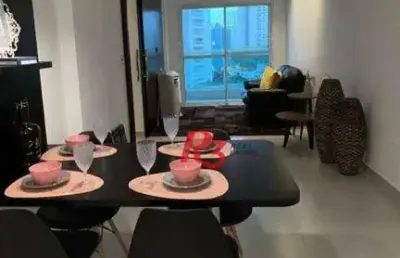 Apartamento com 2 dormitórios, 68 m² - venda por r$ 687.000,00 ou aluguel por r$ 4.500,00/mês - marapé - santos/sp