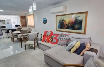 Apartamento de 2 quartos, 2 suítes a 100 metros da praia do gonzaga